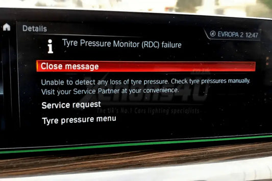 BimmerProCode Tyre Pressure Monitoring Coding out F/G series