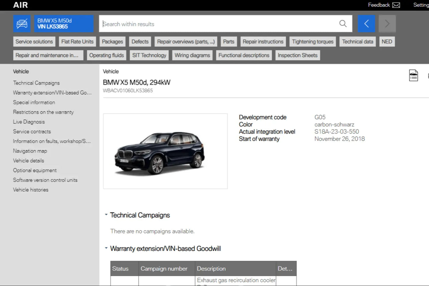 BimmerProCode BMW / MINI Service History