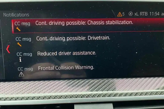 BimmerProCode Delete any Check Control Messages F & G Series