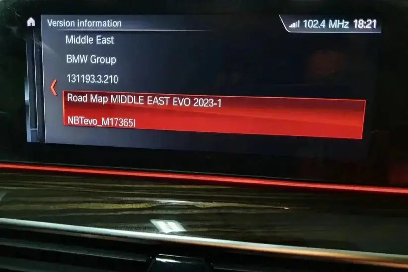 BimmerProCode BMW / MINI Road Map for Middle East EVO 2024